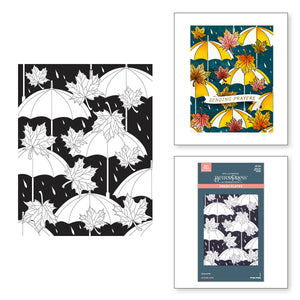 Autumn Rain Press + Foil Plate