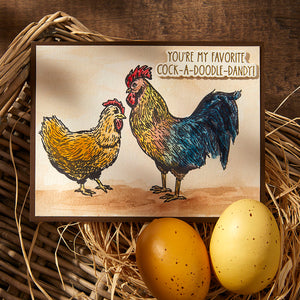 Feathered Friends Press + Foil Plate & Die Set by Justine Dvorak