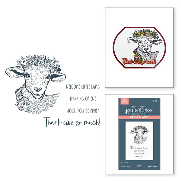 Cotton Ball Press + Foil Plates by Justine Dvorak