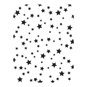 Wishing and Falling Stars 3D Embossing Folder and Press + Foil Bundle