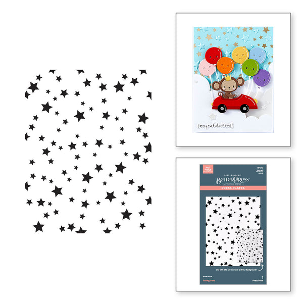 Falling Stars Press + Foil Plate