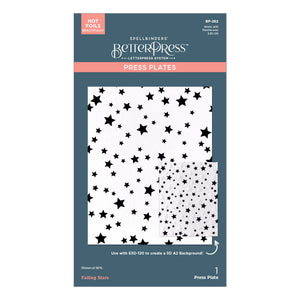 Falling Stars Press + Foil Plate