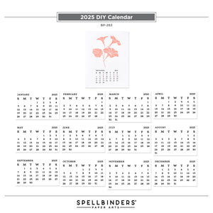 2025 DIY Calendar Press + Foil  Plates