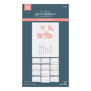 2025 DIY Calendar Press + Foil  Plates