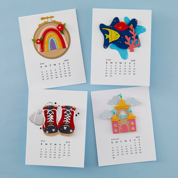 2025 DIY Calendar Press + Foil  Plates