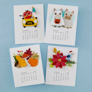 2025 DIY Calendar Press + Foil  Plates