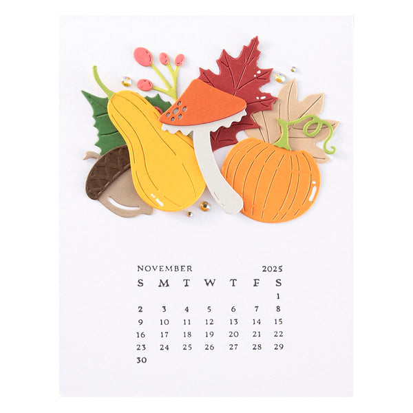 2025 DIY Calendar Press + Foil  Plates