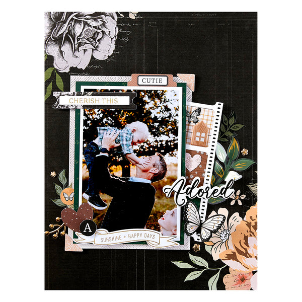 Cherish This Press + Foil Plate & Die Set