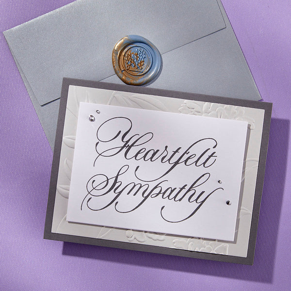 Copperplate Happy Everything Sentiments Press + Foil Bundle by Paul Antonio
