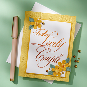 Copperplate On Your Wedding Day Press + Foil Bundle by Paul Antonio