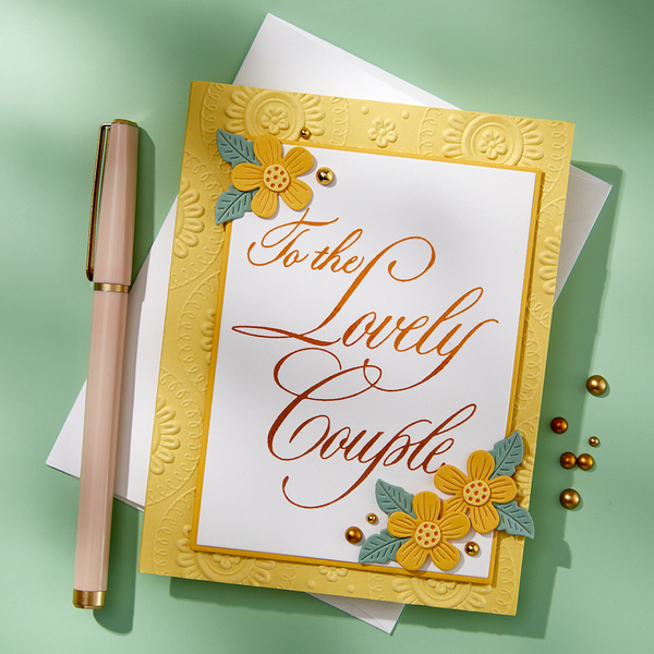 Copperplate On Your Wedding Day Press + Foil Bundle by Paul Antonio