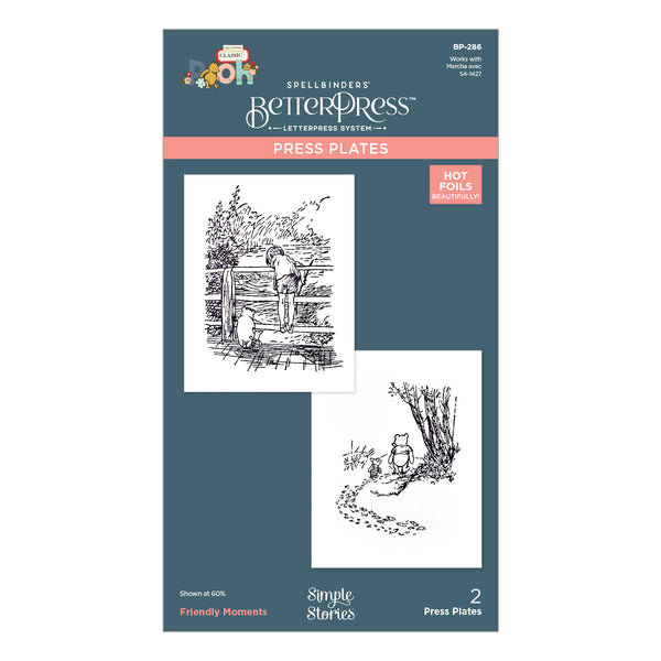 Friendly Moments Press + Foil Plates