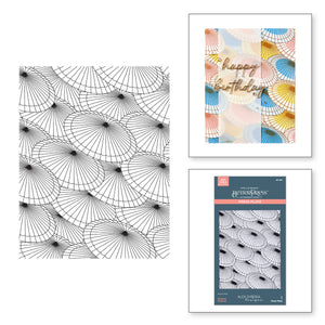 Parasols Press + Foil Plate by Alex Syberia Designs