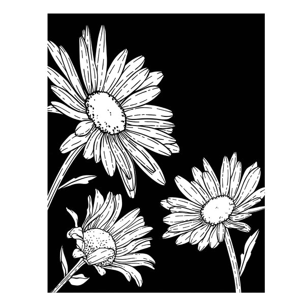 Daisy Trio Press + Foil Plates by Yana Smakula