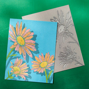 Daisy Trio Press + Foil Plates by Yana Smakula