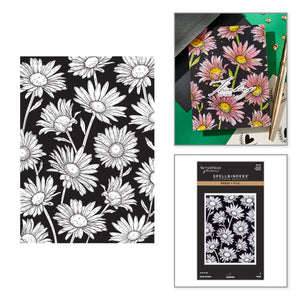 Daisy Shower Press + Foil Plate by Yana Smakula
