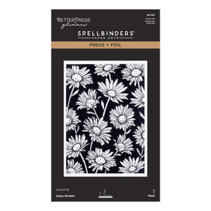 Daisy Shower Press + Foil Plate by Yana Smakula