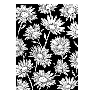 Daisy Shower Press + Foil Plate by Yana Smakula