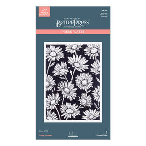 Daisy Shower Press + Foil and Stencil Bundle by Yana Smakula