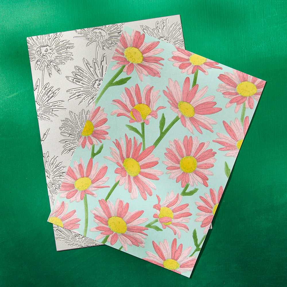 Daisy Shower Press + Foil Plate by Yana Smakula