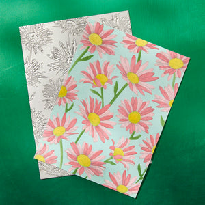 Daisy Shower Press + Foil Plate by Yana Smakula