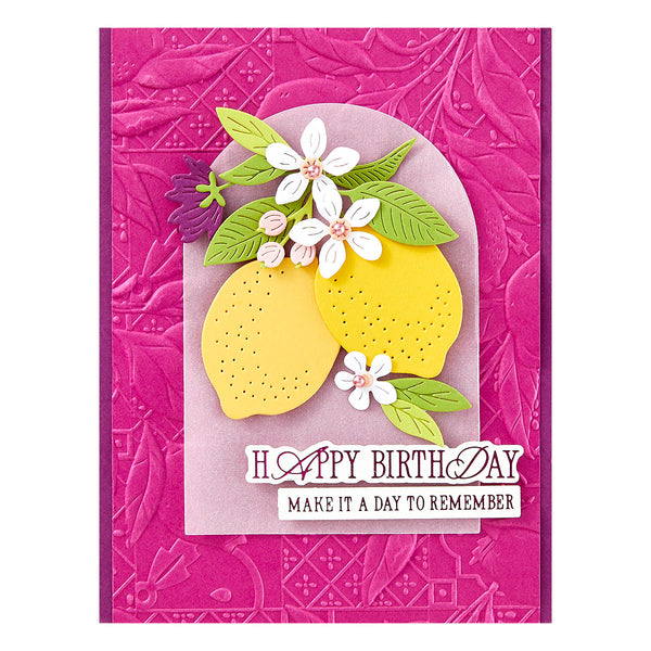 La Dolce Vita Sentiments Press + Foil Plate & Die Set