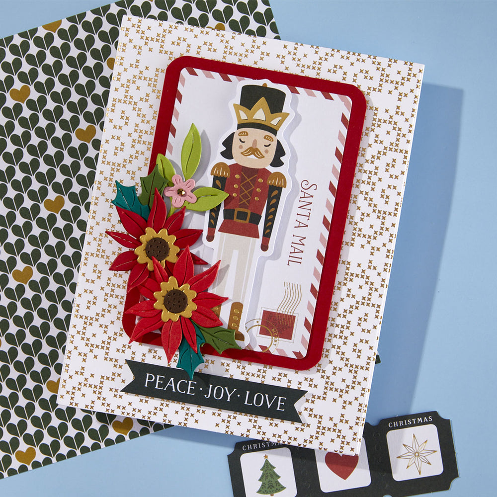 Petite Criss Cross Press Plate from the Merry Moments Collection