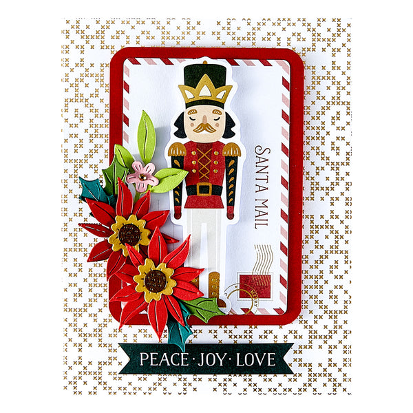 Petite Criss Cross Press Plate from the Merry Moments Collection