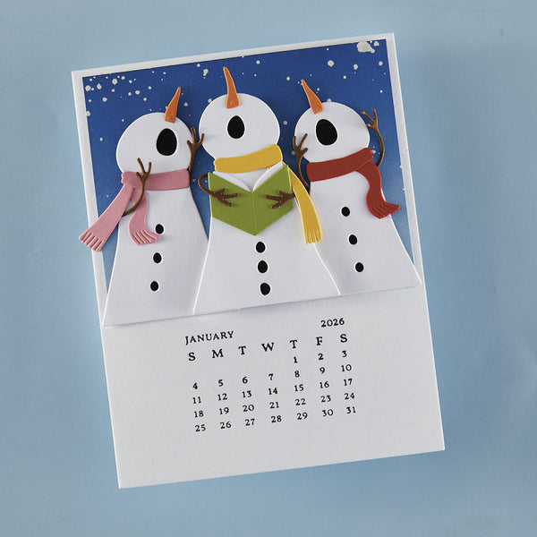 DIY 2026 Calendar Press + Foil Plates