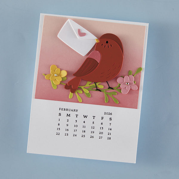DIY 2026 Calendar Press + Foil Plates
