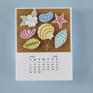DIY 2026 Calendar Press + Foil Plates