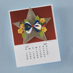DIY 2026 Calendar Press + Foil Plates