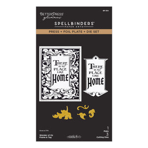 Wonder of Oz Frame & Tag Press + Foil Plate & Die Set by Graphic 45