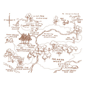 The Hundred Acre Wood Press + Foil Plate with Simple Stories