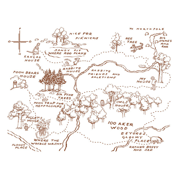 The Hundred Acre Wood Press + Foil Plate with Simple Stories