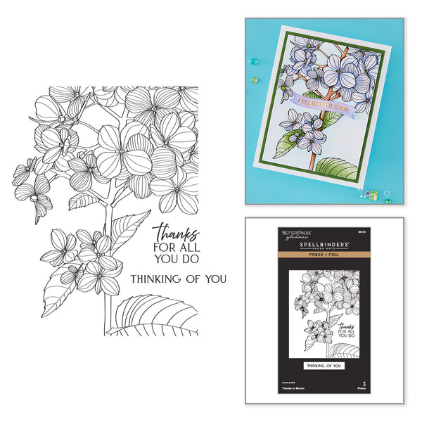 Thanks in Bloom Press + Foil Plates - 9/23 Consumer Launch