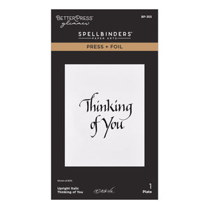 Upright Italic Everyday Sentiments Press + Foil Bundle by Paul Antonio
