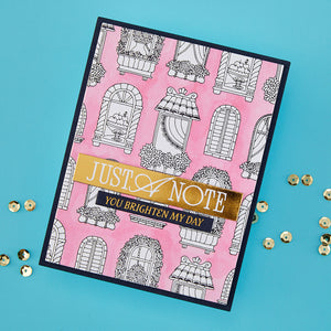 Windows with a View Press + Foil Plate & Die Set - 9/23 Consumer Launch