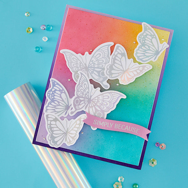 Bright Butterflies Press + Foil Plate & Die Set - 9/23 Consumer Launch