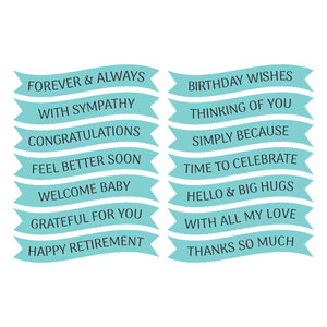 Signature Sentiments Press + Foil Plate & Die Set - 9/23 Consumer Launch