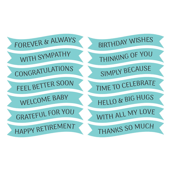 Signature Sentiments Press + Foil Plate & Die Set - 9/23 Consumer Launch