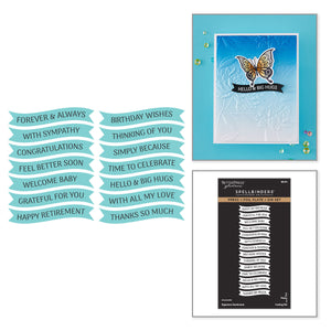 Signature Sentiments Press + Foil Plate & Die Set - 9/23 Consumer Launch