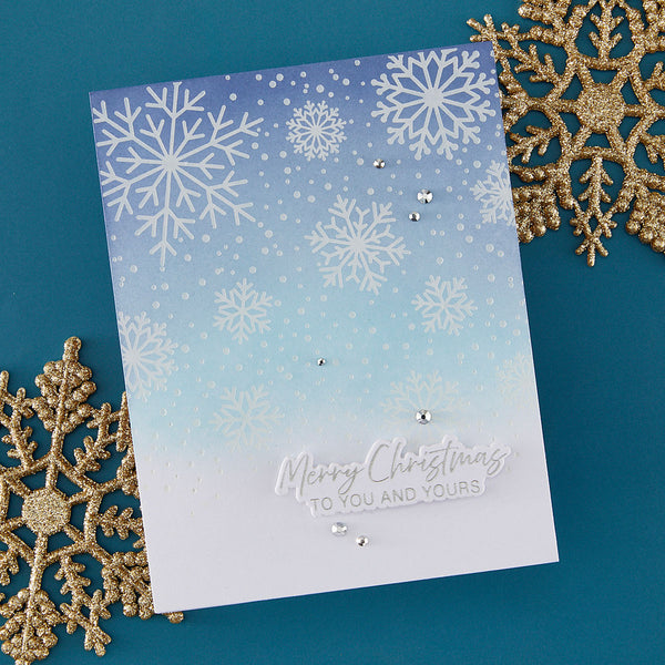 Winter Peace Press + Foil Plate & Die Set - 9/23 Consumer Launch