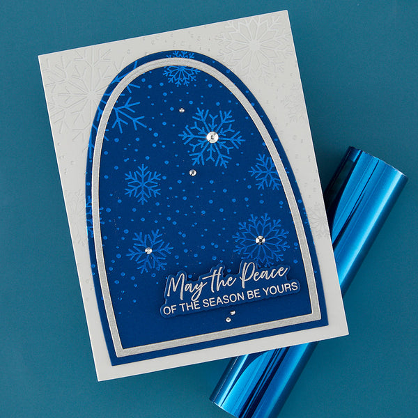 Winter Peace Press + Foil Plate & Die Set - 9/23 Consumer Launch