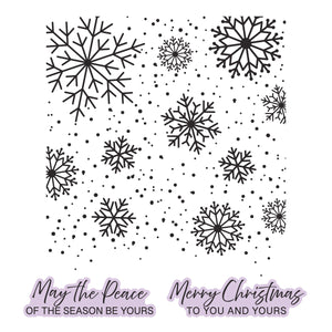 Winter Peace Press + Foil Plate & Die Set - 9/23 Consumer Launch