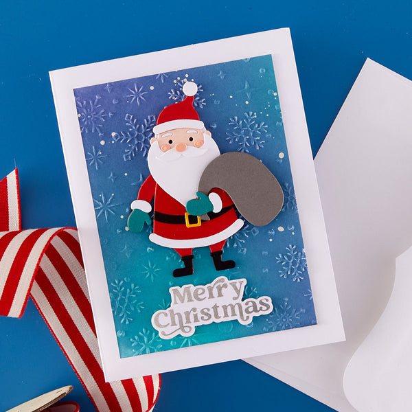 Joyful Christmas Sentiments Press + Foil Plate & Die Set by Simon Hurley - 9/23 Consumer Launch