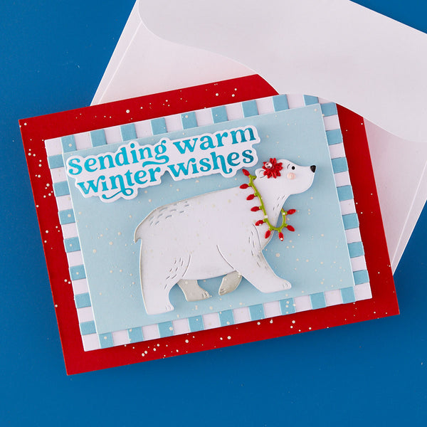 Wonderful Winter Sentiments Press + Foil Plate & Die Set by Simon Hurley - 9/23 Consumer Launch