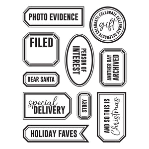 Press + Foil Keepsake Tags & Coverplate Die Bundle by Esther Glas - Nov 19 Consumer Launch Date