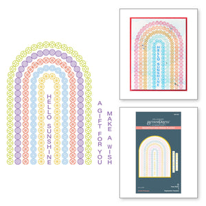 Arched Messages Registration Press + Foil Plate & Die Set