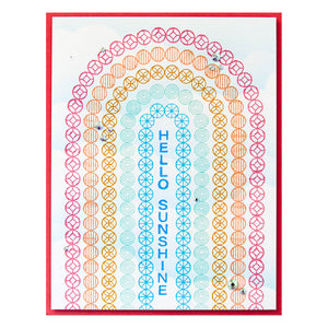 Arched Messages Registration Press + Foil Plate & Die Set